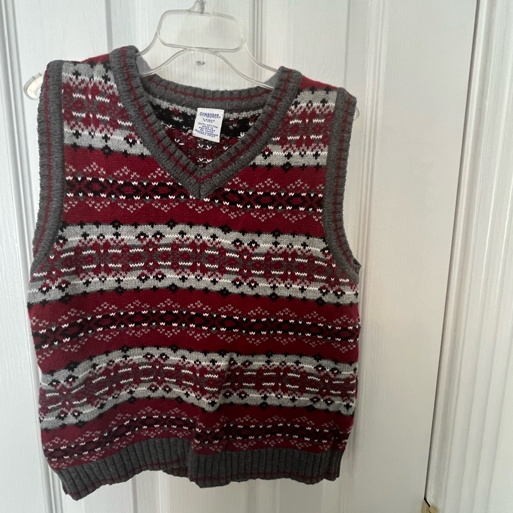 Gymboree boys sweater vest